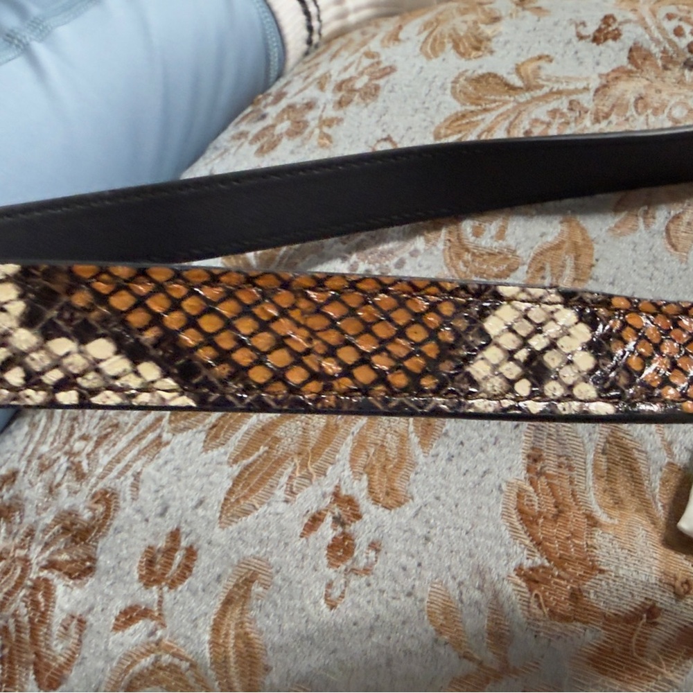 BNWT Authentic Gucci Arli Python Medium Shoulder … - image 9